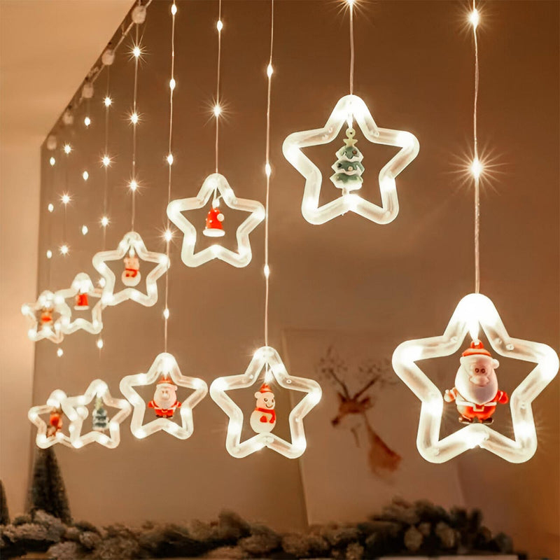 Estrellas Mágicas Navideñas (3 Metros)